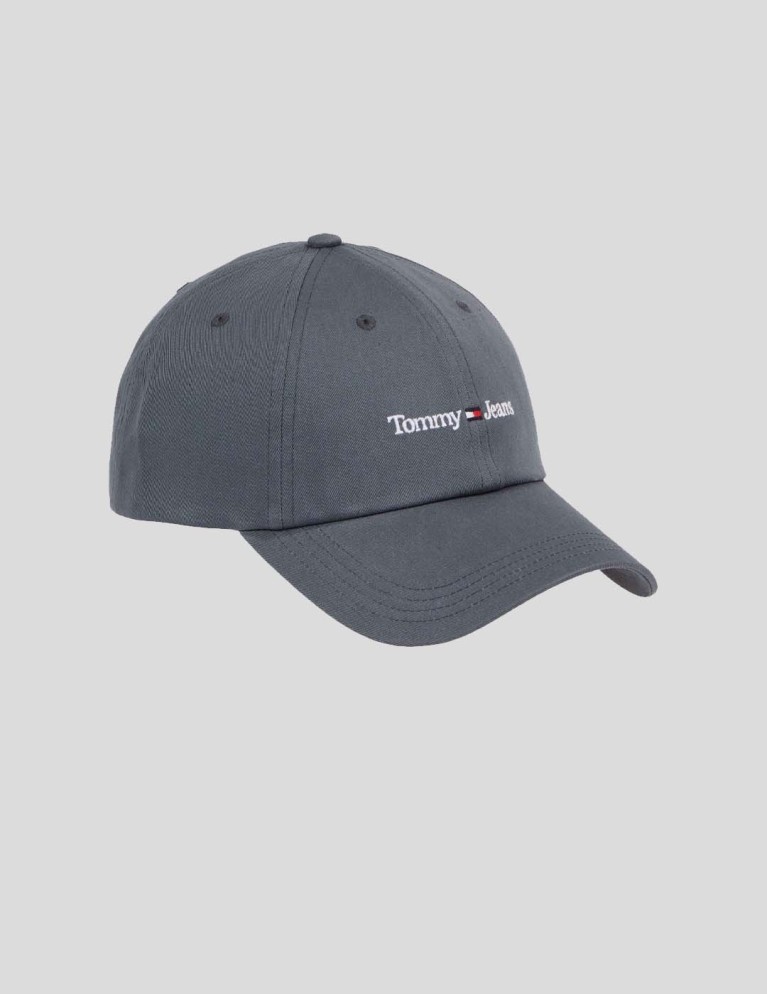 TOMMY JEANS cappello sportivo grigio